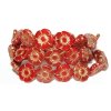 Flowers-5- 18mm - Pressed beads