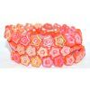 Flowers 11mm - pressed beads