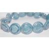 Pressed Beads - Hearts 21mm