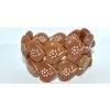 Hearts - beads 18x17mm