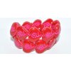 Hearts - beads 18x17mm