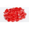 Pressed beads -Hearts 16x15mm