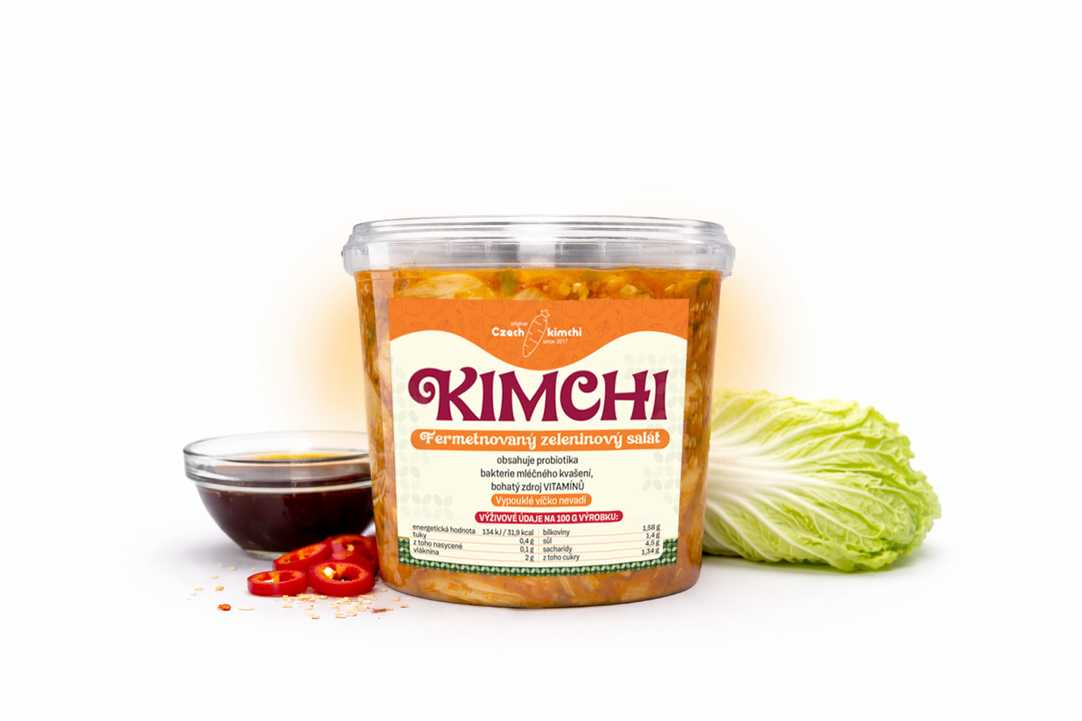 Kimchi se sojovou omáčkou 0,5kg