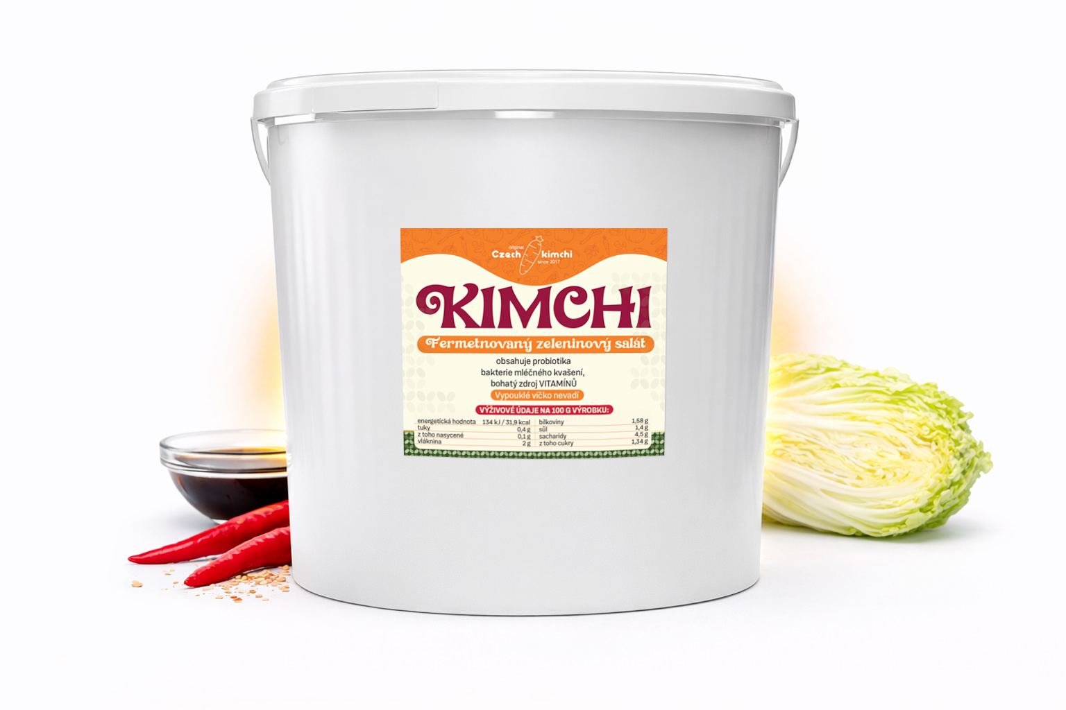 Kimchi se sojovou omáčkou 10kg