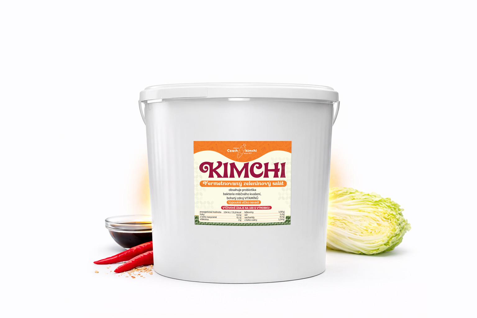 Kimchi se sojovou omáčkou 5kg