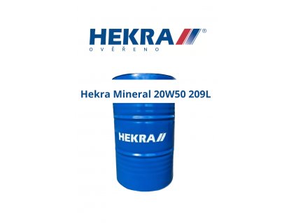 Obr.Hekra Mineral 20W50 209L