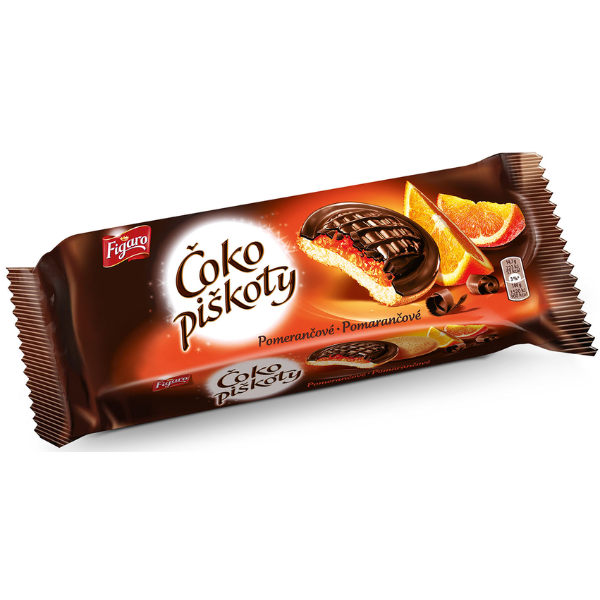Figaro Čokopiškoty Pomerančové
