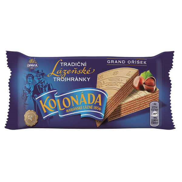 Kolonáda Tradiční lázeňské trojhránky grand oříšek