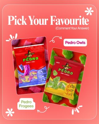 Owls 🦉 or Frogees 🐸? Pedro gummy candies are a fun and colorful Czech sweet loved by gummy candy fans. Pedro Owls bring...