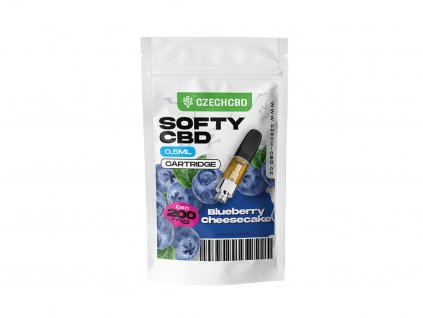 Softy CBD cartridge Blueberry Cheesecake 0,5 ml