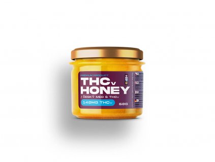 THCv Med 140mg, 50g czech cbd small honey thcv