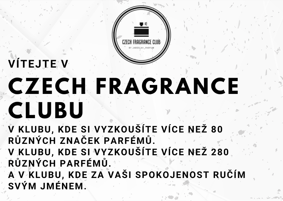Vítejte v Czech Fragrance Clubu