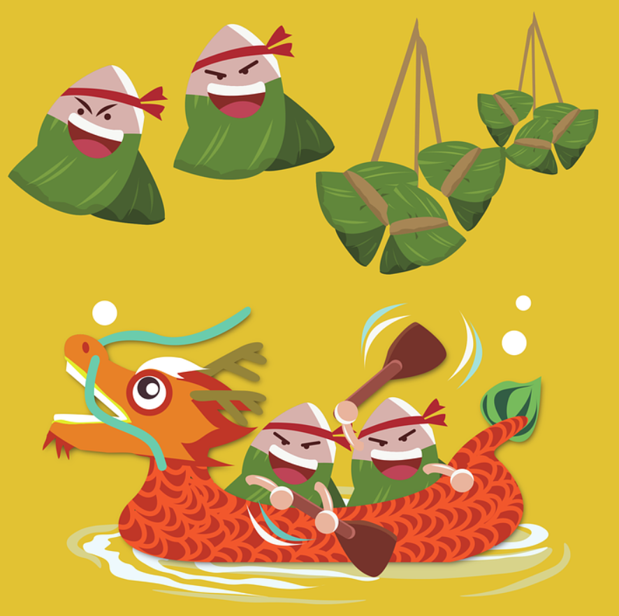Festival dračích lodí 端午节 (Duanwu jie)