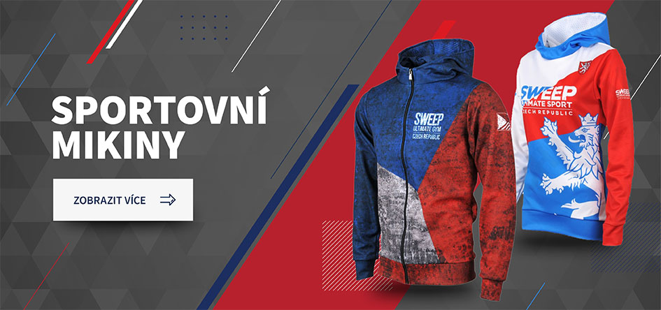 Stylové  pánská a dámské sportovní mikiny značky SWEEP | CZECHMANIA.CZ