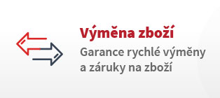 Výměna zboží | Garance rychlé výměny a záruky na zboží