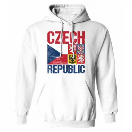 hoodie man czech flag emblem