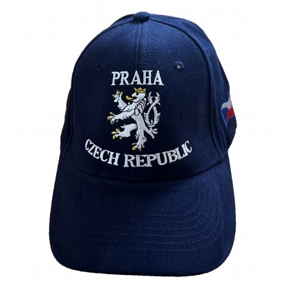 Kšiltovka PRAHA CZECH REPUBLIC – modrá