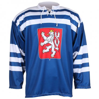 Hokejový dres ČSR 1947 – modrý