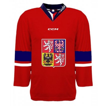 Screenshot 2024 03 19 at 20 07 33 Nový dres české hokejové reprezentace 2023 2024 CCM Fandres replica červený Fanda NHL.cz