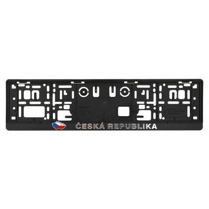 Podložka pod SPZ 3D s vlajkou