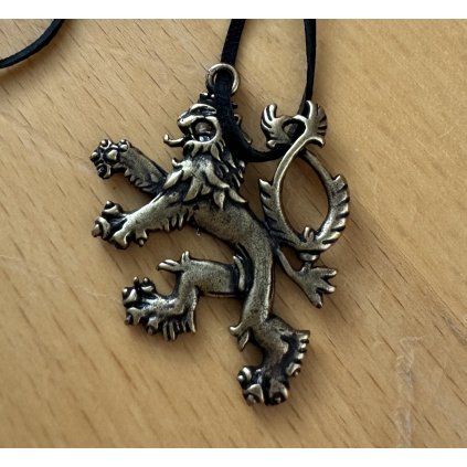 Přívěsek Český lev
