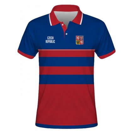 polo man czech republic blue front