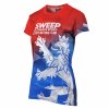 tshirt woman czech lion tri1