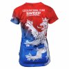 tshirt woman czech lion tri2