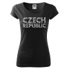tshirt woman black czech republic