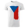 tshirt man white flag