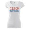 tshirt woman white czech republic