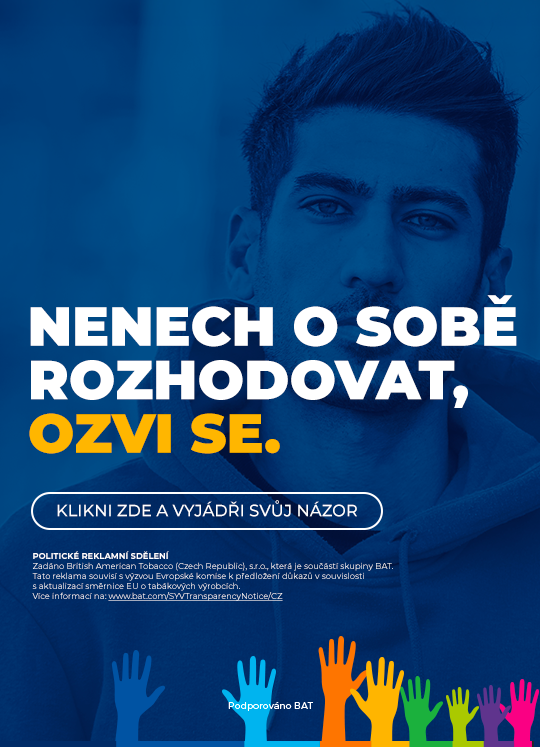 "Tabákové výrobky a reklama na ně – revize pravidel EU"