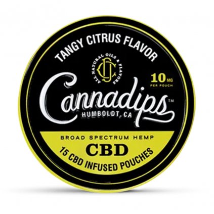 CBD cannadips Tangy citrus