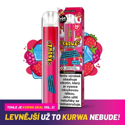 K#rwa Collection Czech mockup Smoothies strawberry raspberry ice 1