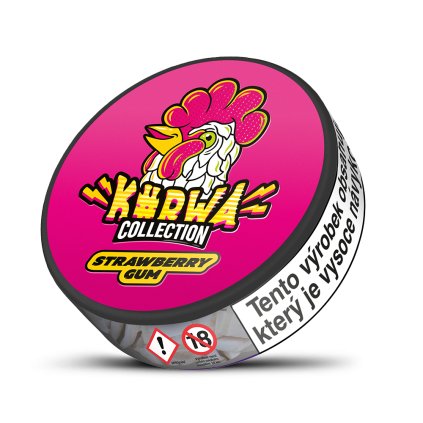 kurwa Collection nikotinové sáčky Strawberry Gum