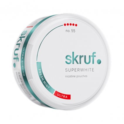 skruf super white fresh 5 extra strong