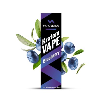 KRATOM vape Blueberry ovoce