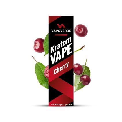 KRATOM vape Cherry ovoce