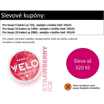 Velo Strawberry Ice