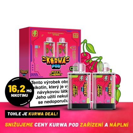 2 pods box composition Fizzy Cherry