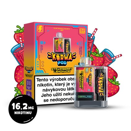 KURWA POD KIT STRAWBERRY LEMONADE 16,2 MG