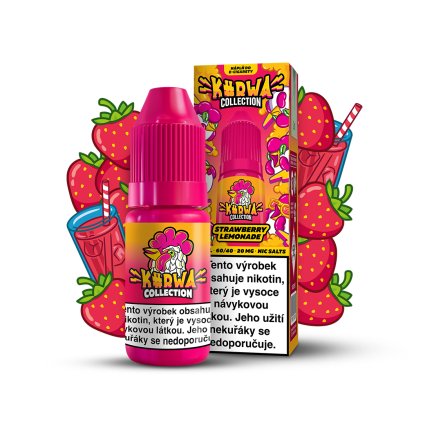 Collection liqud mockup Strawberry Lemonade can+box+composition