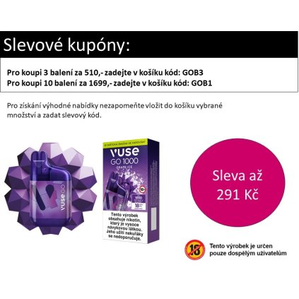 Vuse Go box Grape Ice