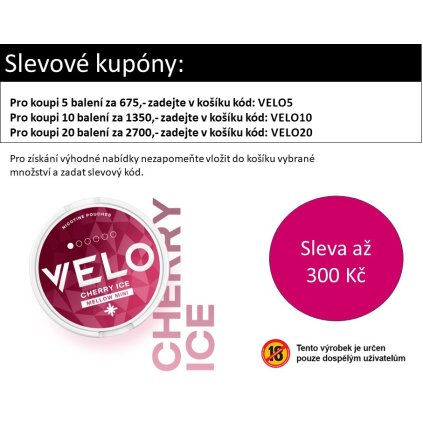 VELO CHERRY ICE MINI upr