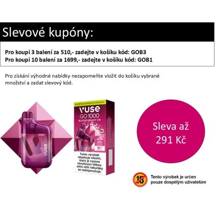 Vuse box BlackCurrant Ice