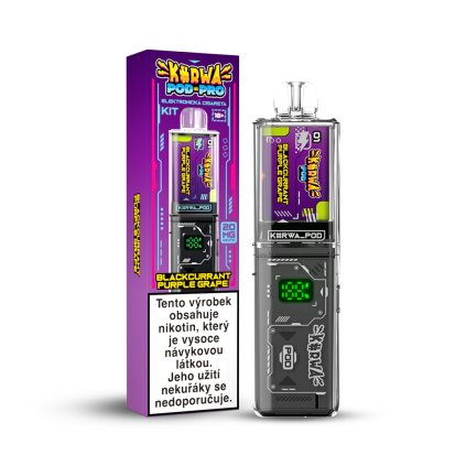KURWA POD PRO BLACKCURRANT PURPLE GRAPE 1