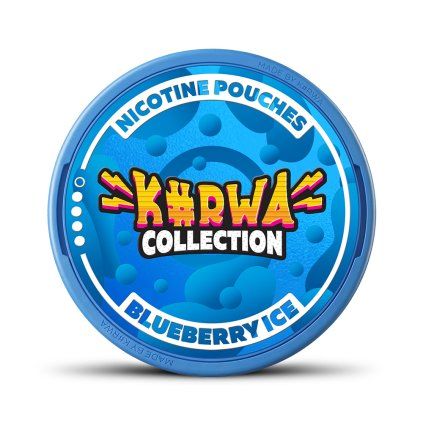 Collection 12mg Blueberry Ice snus mockup front