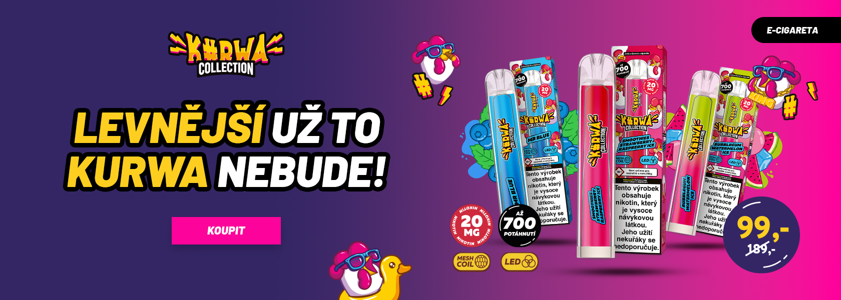 KURWA VAPE COLLECTION_akce VOL. 2