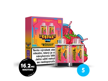 2 pods box composition Strawberry lemonade