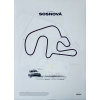Autodrom Sosnová (plakát s podpisem, limitovaná edice)